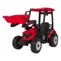 Pojazd MEGA Traktor D68 Z Przyczepką Czerwony