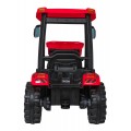 Pojazd MEGA Traktor D68 Z Przyczepką Czerwony