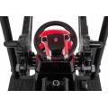 Pojazd MEGA Traktor D68 Z Przyczepką Czerwony