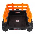 Pojazd MEGA Traktor D68 Z Przyczepką Czerwony