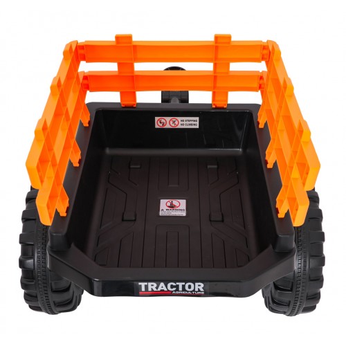 Pojazd MEGA Traktor D68 Z Przyczepką Czerwony