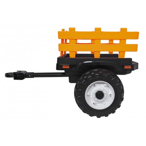 Pojazd MEGA Traktor D68 Z Przyczepką Czerwony