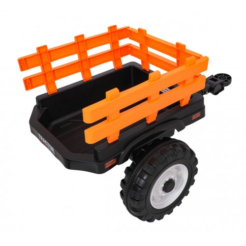 Pojazd MEGA Traktor D68 Z Przyczepką Czerwony