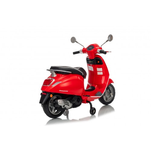 Pojazd Skuter Vespa ROMA Czerwony