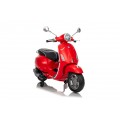 Pojazd Skuter Vespa ROMA Czerwony