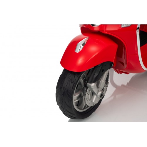 Pojazd Skuter Vespa ROMA Czerwony