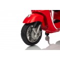 Pojazd Skuter Vespa ROMA Czerwony