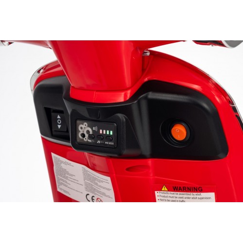 Pojazd Skuter Vespa ROMA Czerwony