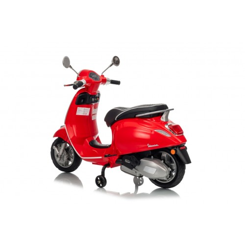 Pojazd Skuter Vespa ROMA Czerwony