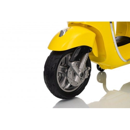 Pojazd Skuter Vespa ROMA Żółty