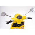 Pojazd Skuter Vespa ROMA Żółty