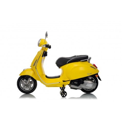 Pojazd Skuter Vespa ROMA Żółty