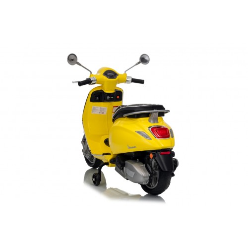 Pojazd Skuter Vespa ROMA Żółty