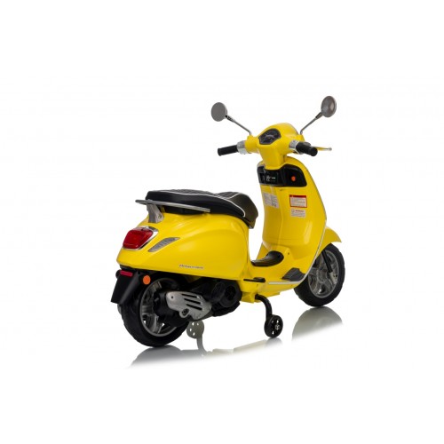 Pojazd Skuter Vespa ROMA Żółty