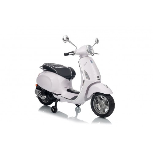 Pojazd Skuter Vespa ROMA Biały motorek dla dziecka