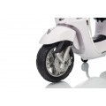 Pojazd Skuter Vespa ROMA Biały motorek dla dziecka