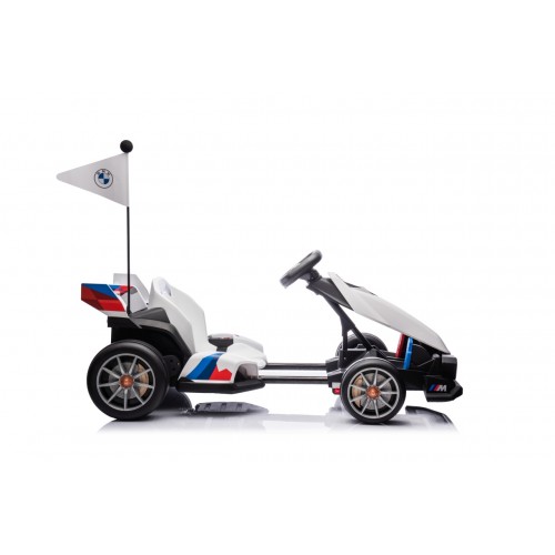 Pojazd Gokart BMW z Funkcją Driftu Biały