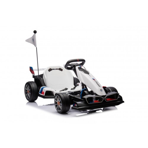 Pojazd Gokart BMW z Funkcją Driftu Biały