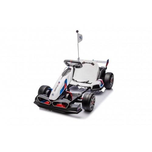 Pojazd Gokart BMW z Funkcją Driftu Biały