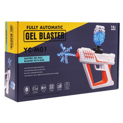 Pistolet GEL BLASTER Szary + Akcesoria