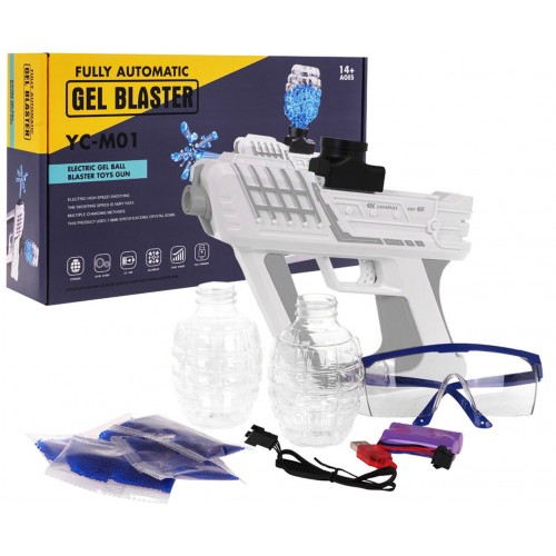 Pistolet GEL BLASTER Szary + Akcesoria