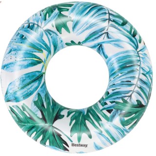Dmuchane Kółko Tropical do pływania dla dzieci 12+ Niebieski BESTWAY 119cm