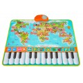 Mata Muzyczna Keyboard Świat Zwierząt