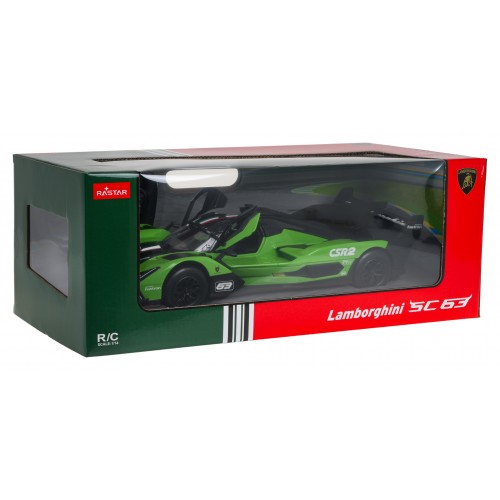 Autko R/C 1:14 Lamborghini SC63 Zielony RASTAR