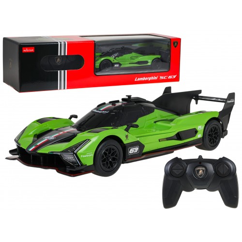 Autko R/C 1:24 Lamborghini SC63 Zielony RASTAR