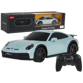Autko R/C 1:24 Porsche 911 Dakar Miętowy RASTAR