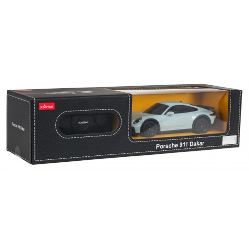 Autko R/C 1:24 Porsche 911 Dakar Miętowy RASTAR