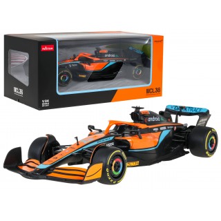 Autko Metalowe 1:24 McLaren F1 MCL36 Pomarańczowe RASTAR