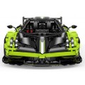 Autko 1:8 Pagani Huayra BC Klocki Zielony RASTAR