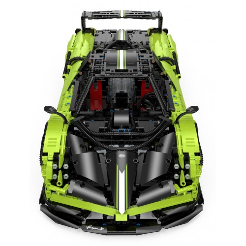 Autko 1:8 Pagani Huayra BC Klocki Zielony RASTAR