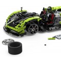 Autko 1:8 Pagani Huayra BC Klocki Zielony RASTAR
