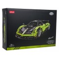 Autko 1:8 Pagani Huayra BC Klocki Zielony RASTAR