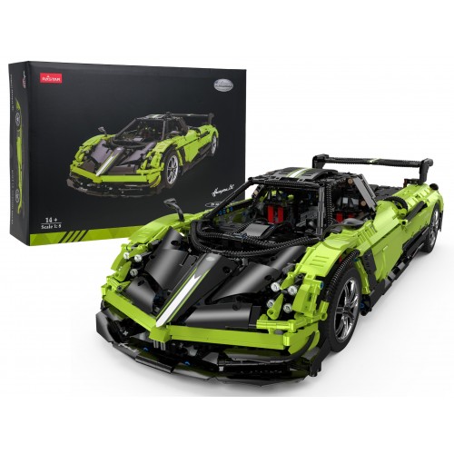 Autko 1:8 Pagani Huayra BC Klocki Zielony RASTAR