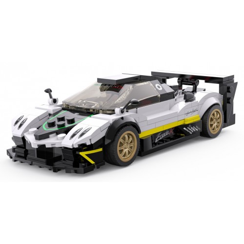 Autko 1:28 Pagani Zonda R Klocki Biały RASTAR