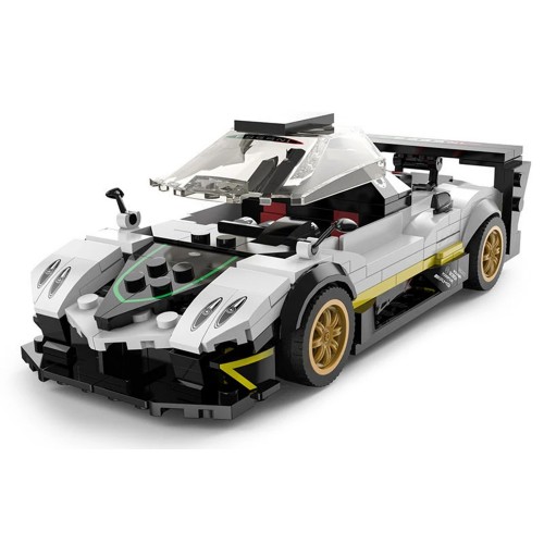 Autko 1:28 Pagani Zonda R Klocki Biały RASTAR
