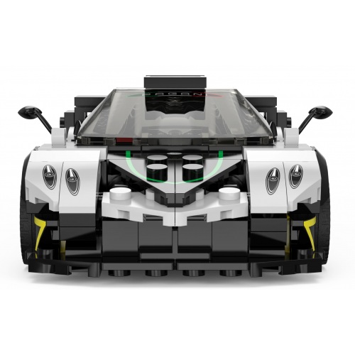 Autko 1:28 Pagani Zonda R Klocki Biały RASTAR