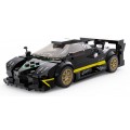 Autko 1:28 Pagani Zonda R Klocki Czarny RASTAR
