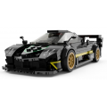 Autko 1:28 Pagani Zonda R Klocki Czarny RASTAR