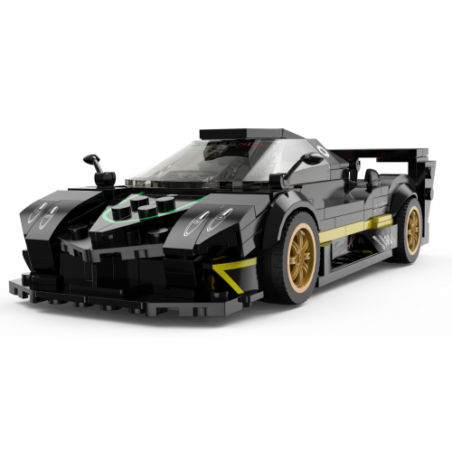 Autko 1:28 Pagani Zonda R Klocki Czarny RASTAR