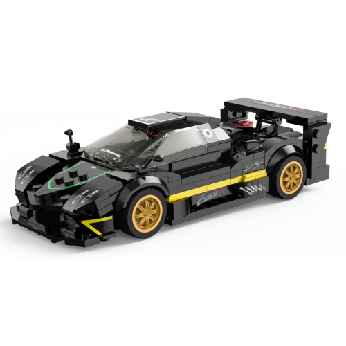 Autko 1:28 Pagani Zonda R Klocki Czarny RASTAR