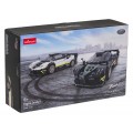 Autko 1:28 Pagani Zonda R Klocki Czarny RASTAR