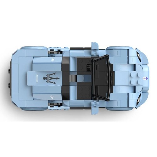 Autko 1:30 Maserati MC20 Klocki Niebieski RASTAR