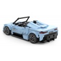 Autko 1:30 Maserati MC20 Klocki Niebieski RASTAR