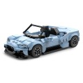 Autko 1:30 Maserati MC20 Klocki Niebieski RASTAR