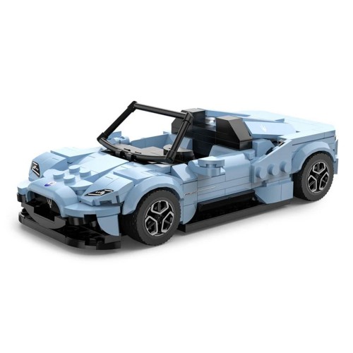 Autko 1:30 Maserati MC20 Klocki Niebieski RASTAR