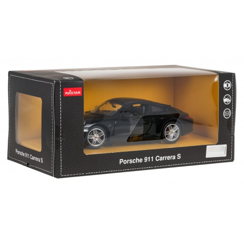 Autko Metalowe 1:24 Porsche 911 Czarne RASTAR